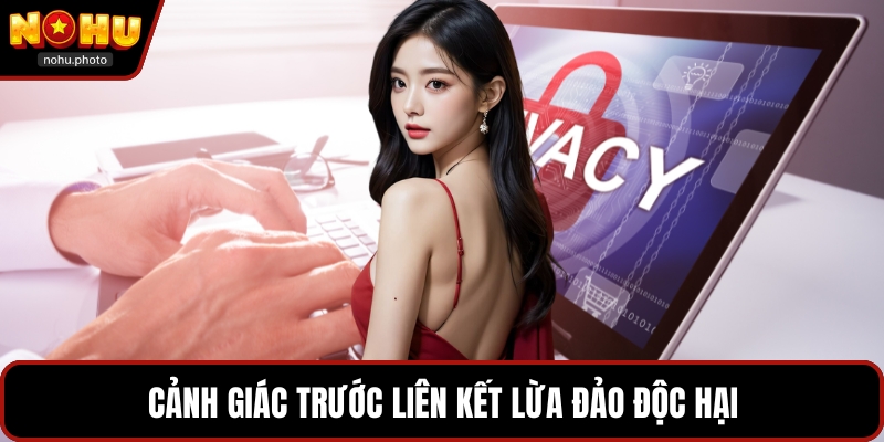 Cảnh giác trước liên kết lừa đảo độc hại