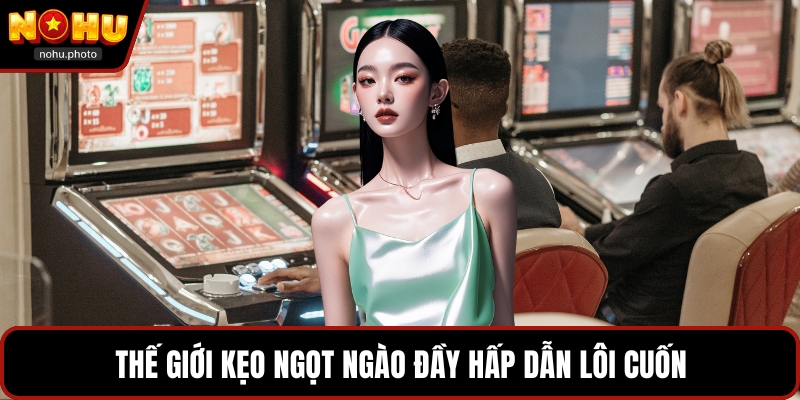 Thế giới kẹo ngọt ngào đầy hấp dẫn lôi cuốn